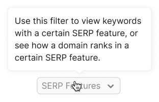 tooltips